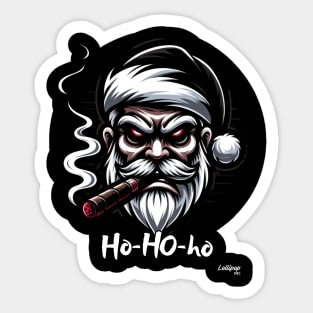 Smoke 'n' Chill Santa - A Xmas December Sticker